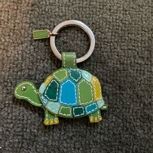 Coach Turtle Fob